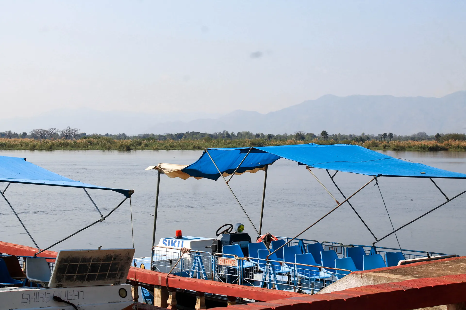 boat parked