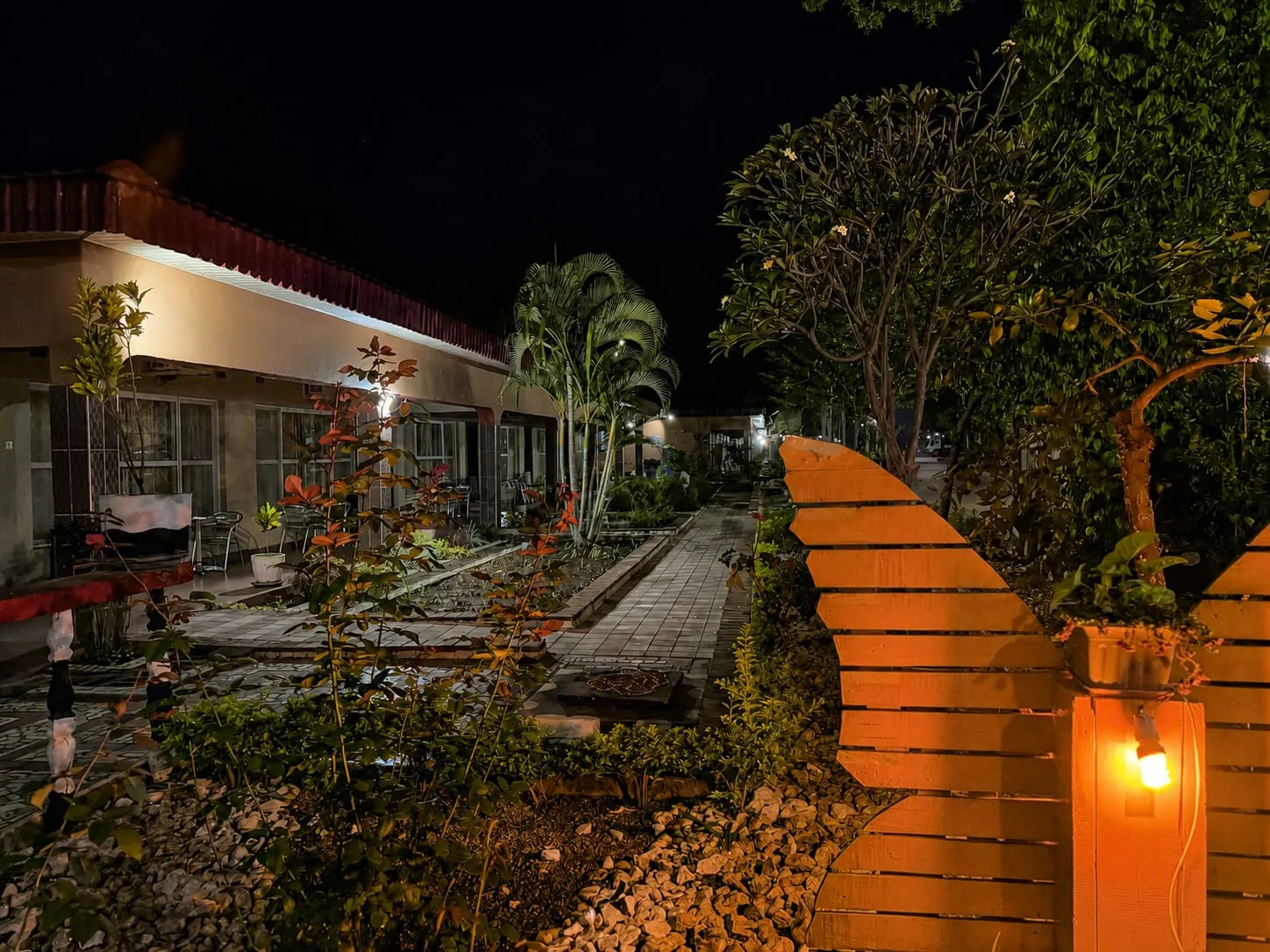 view of garden